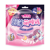 七度空间少女萌睡裤超薄L码2片装