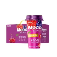 香飘飘Meco蜜谷果汁茶樱桃梅梅400ml