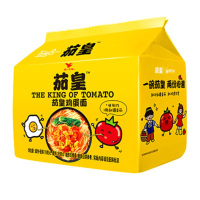 统一茄皇鸡蛋面五合一116g×5