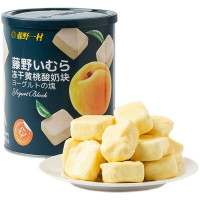 藤野一村酸奶块黄桃味冻干黄桃80g