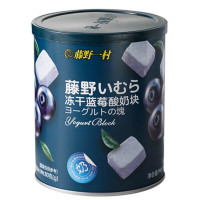 藤野一村酸奶块蓝莓味冻干蓝莓80g