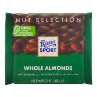 瑞特滋全扁桃仁牛奶巧克力制品巧克力100g