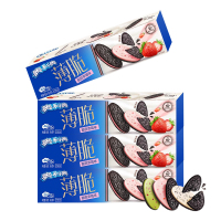 奥利奥薄脆酸甜草莓味95g*4