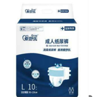 10片爱舒乐成人纸尿裤L码