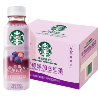 星巴克果汁茶莓莓黑加仑红茶330ml