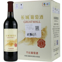 750ml长城 至醇干红葡萄酒13度