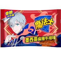 魔法士 墨西哥麻辣牛排味干脆面 20g/袋