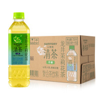三得利清茶龙井茉莉花-无糖500ml