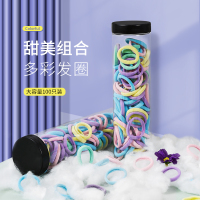 希艺欧桶装发圈小圈100个装