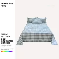 伊伊爱 原棉老粗布田园风印花系列床单