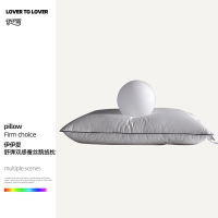 伊伊爱 舒弹双感蚕丝鹅绒枕