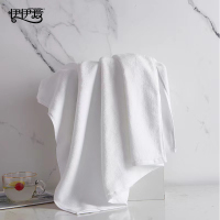 伊伊爱 宾馆酒店纯棉纯白浴巾