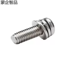 蒙企智品 304不锈钢三组合螺丝 6×22MM 个
