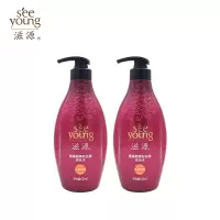 滋源氨基酸茶籽去屑洗头水 两瓶装 535ml+535ml /套