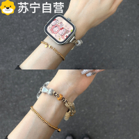 适用oppo手环2表带镂空牛仔oppoband2手表带新款智能运动二2代替换腕带3139B