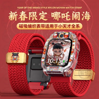 适用oppo手环2表带镂空牛仔oppoband2手表带新款智能运动二2代替换腕带3139B