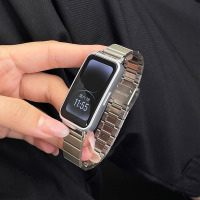 适用红米手表5表带磁吸滑扣编织尼龙回环手表带REDMI Watch5腕带3139B