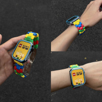 适用oppo手环2表带镂空牛仔oppoband2手表带新款智能运动二2代替换腕带3139B