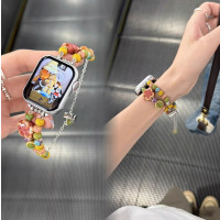 适用oppo手环2表带镂空牛仔oppoband2手表带新款智能运动二2代替换腕带3139B