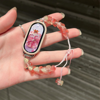 适用红米手表5表带磁吸滑扣编织尼龙回环手表带REDMI Watch5腕带3139B