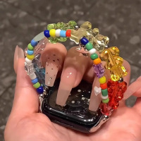 适用红米手表5表带磁吸滑扣编织尼龙回环手表带REDMI Watch5腕带3139B