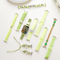 适用oppo手环2表带镂空牛仔oppoband2手表带新款智能运动二2代替换腕带3139B