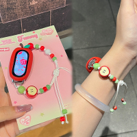 适用红米手表5表带磁吸滑扣编织尼龙回环手表带REDMI Watch5腕带3139B