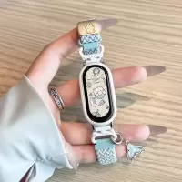 猫咪毛绒挂脖套适用小天才Z11电话手表表带3139B