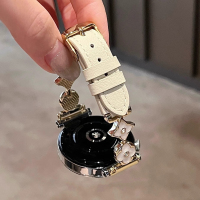 猫咪毛绒挂脖套适用小天才Z11电话手表表带3139B