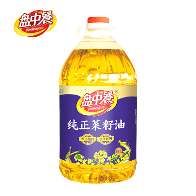 盘中餐 纯正菜籽油 10L/瓶