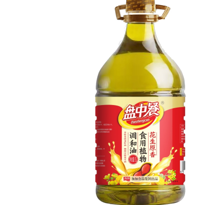 盘中餐 花生原香调和油 5L/桶