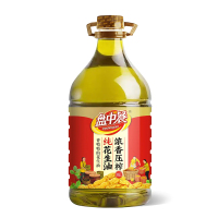 盘中餐 浓香压榨纯花生油 5L/桶