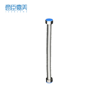 意臣嘉美 不锈钢波纹管+帽 4分30cm双头管 根