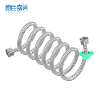 意臣嘉美 钢丝编织软管水管 4分80cm 根