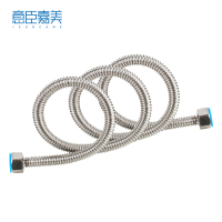 意臣嘉美 不锈钢波纹管+帽 6分60cm双头管 根