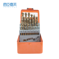 意臣嘉美 M35含钴麻花钻头套装 25件套 套