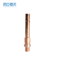 意臣嘉美 气保焊枪连接杆 500A黄铜外丝 个