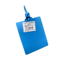 宏鑫晟志 打包标签挂牌 蓝色50个(100*80mm) 包