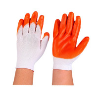 添盾 TD-GL5308 尼龙PVC挂胶耐磨防滑透气手套（双