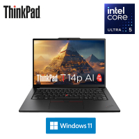ThinkPad联想 T14p 04CD 14.5英寸笔记本电脑(Ultra 5-125H/32G/1TBSSD/2.5K屏/Win11 不含票