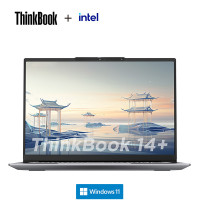 联想ThinkBook 14+ 0ACD 14英寸笔记本电脑 (i5-13500H/32G/512GSSD/2.8K屏 90Hz/Win11)苍岩灰 不含票