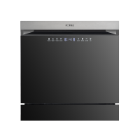 方太FOTILE前开式洗碗机JBCD6E-04-G6 黑色17套餐具容量高效烘干无忧安装5年质保