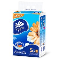 维达(Vinda) 抽纸 超韧三层150抽*3包纸巾 小规格(短幅)