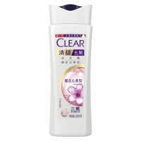 清扬去屑洗发露樱花沁爽型白瓶205G