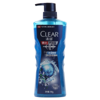 清扬男士平衡控油沐浴露冰凉酷爽720g