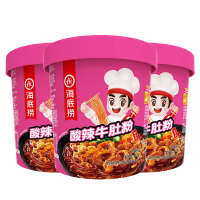 海底捞酸辣牛肚粉136g