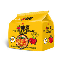 统一茄皇鸡蛋面五合一116g×5