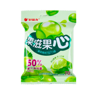 好丽友果滋果心青葡萄味70g