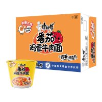 康师傅番茄鸡蛋牛肉面桶面