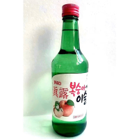 真露桃子味烧酒360ml